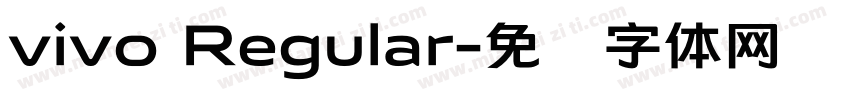 vivo Regular字体转换